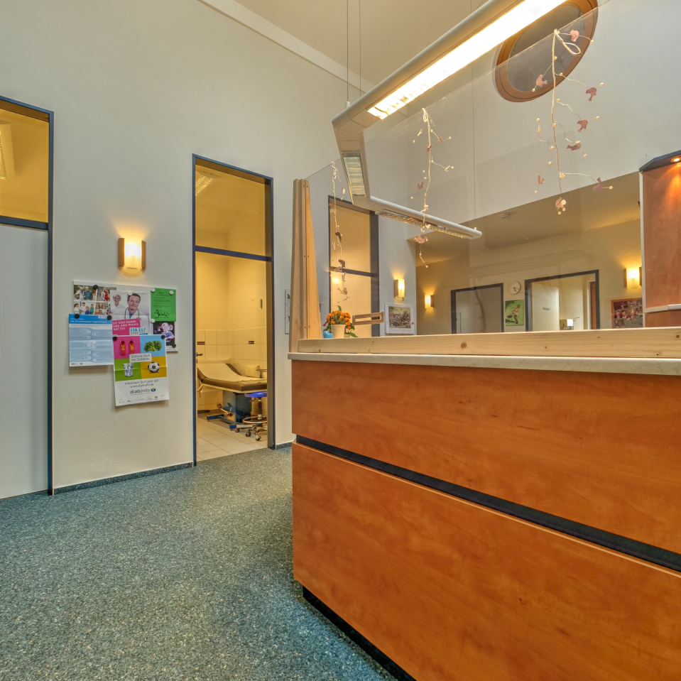 Räumlichkeiten - Praxis Sander